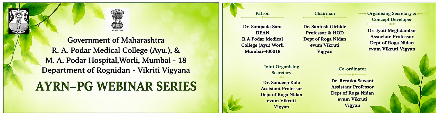 ROGNIDAN WEBINAR SERIES
