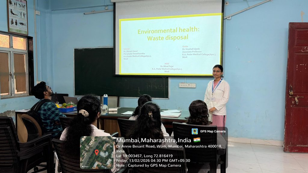 Swastha departmental seminar