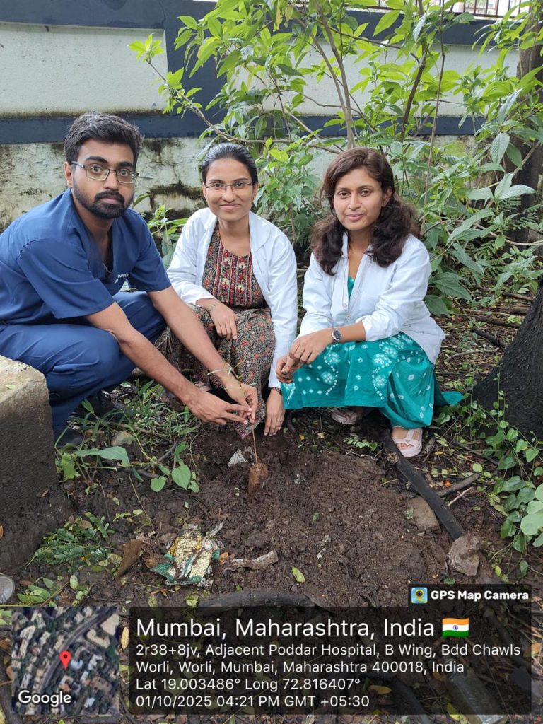 Swastha departmental tree plantation